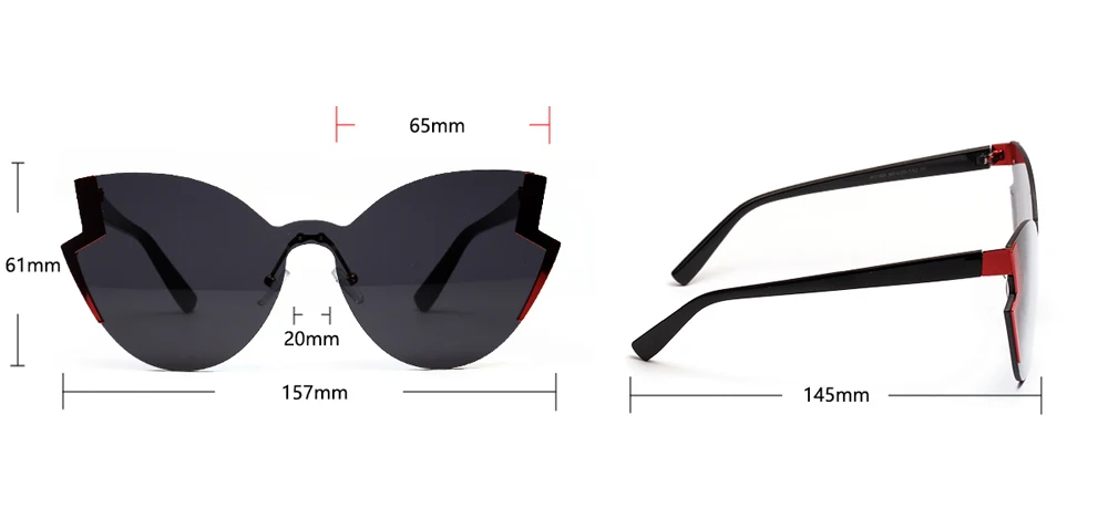 cat eye sunglasses 2A1165 details (2)