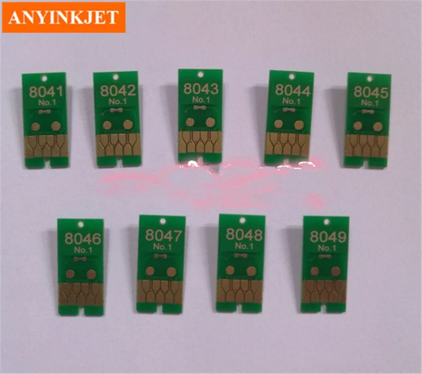 

Hot sale for Ep SC P6000 P7000 P8000 P9000 cartridge one time chip chip's number 6 to 8 type