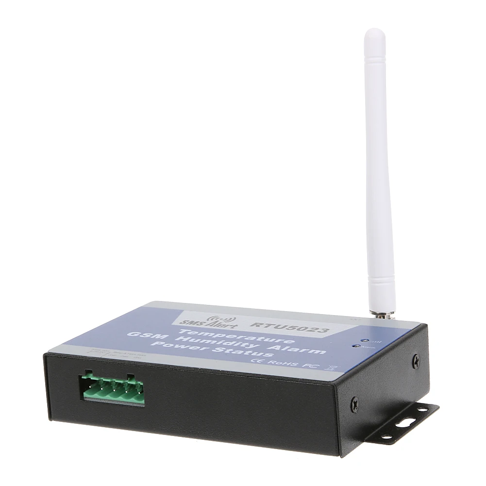 

GSM/3G Temperature Humidity Environment Alarm SMS Alert Remote Monitoring DC Power Timer Report APP Control Sensor