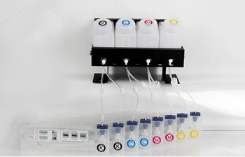 

Double 4 color bulk ink system for Mimaki JV33 JV5 JV3 printer CISS(4tanks+8 cartridges)