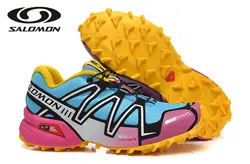 Salomon speed Cross 3 CS легкие кроссовки для прогулок и пробежек женская обувь для бега Бесплатная доставка Размер 36-39 Топ