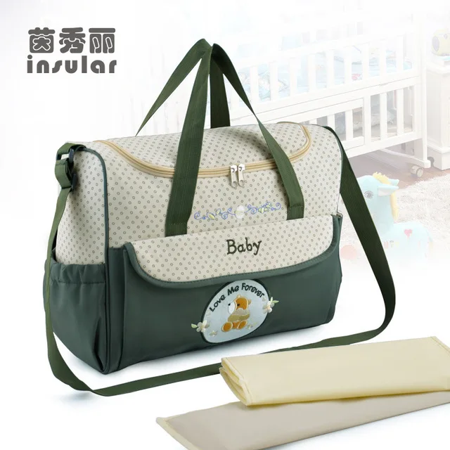 

New design 3 colors baby diaper bags for mom Brand baby travel nappy handbags Bebe organizer stroller bags for maternity /185