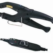 Управление температура черные расширения FUSION человеческих волос Разъем Утюг