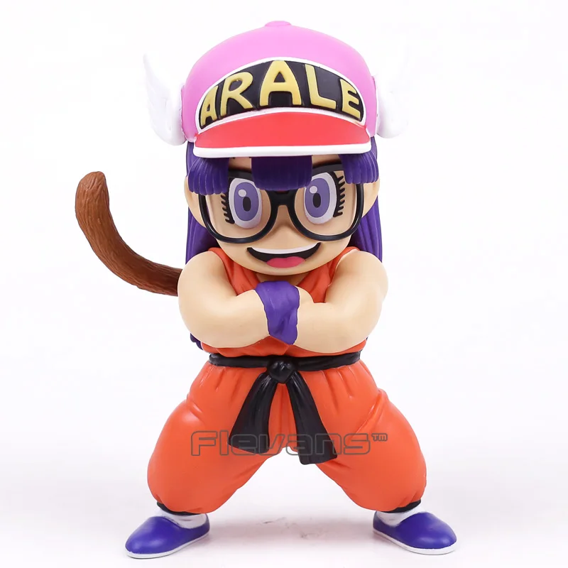 Dr Slump Arale Косплей Dragon Ball Z Son Goku/Krillin из ПВХ фигурки аниме мультфильм смешные игрушки подарки 17~ 19 м 2 стиля