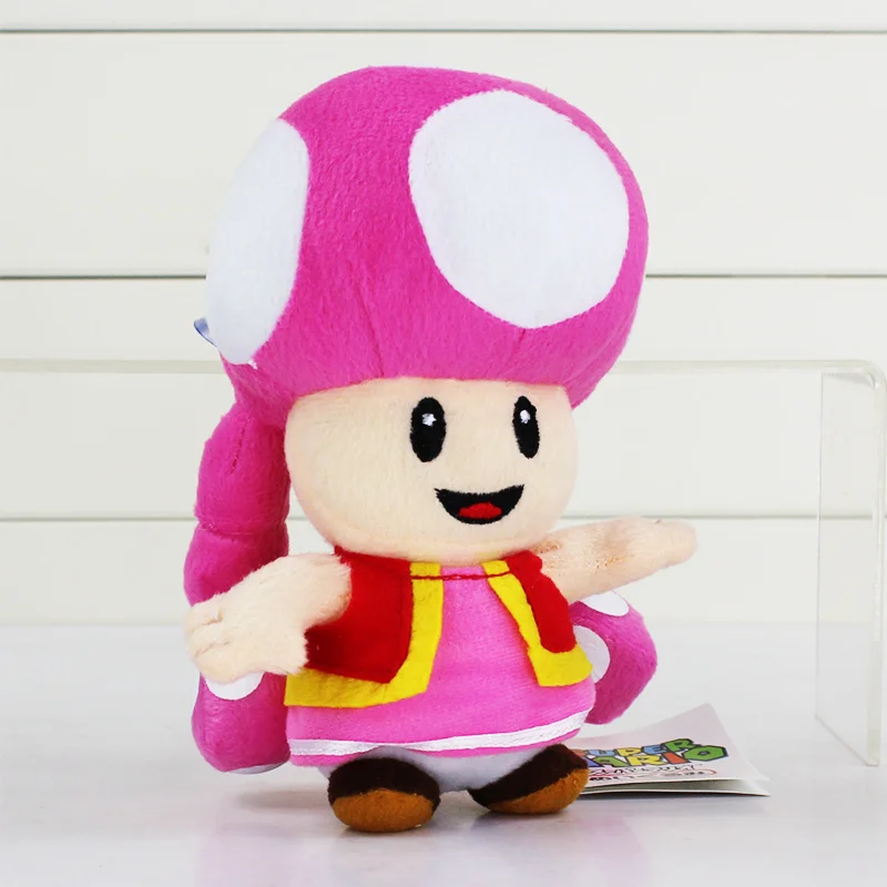 17 см ainme Мультфильм Плюшевая Игрушка Toadette жаба девушка гриб мягкие куклы для