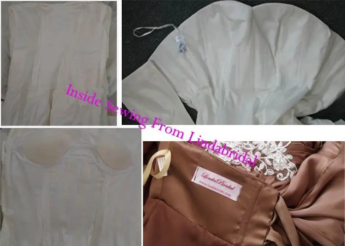 Strapless Mother of the Bride Dress Pleated Brown Ant. Gold Lace Taffeta Evening Dress Sheath Short Formal Dress Free Jacket