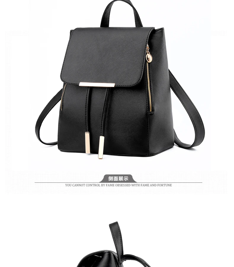 Женский рюкзак из натуральной кожи корейский студенческий Модный повседневный рюкзак сумка на плечо