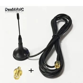 

3G Antenna 3dBi 900-1800MHZ 3G GSM Aerial Antennas 3Meters SMA Male connector + SMA Female switch TS9 Male RF Coax Adapter
