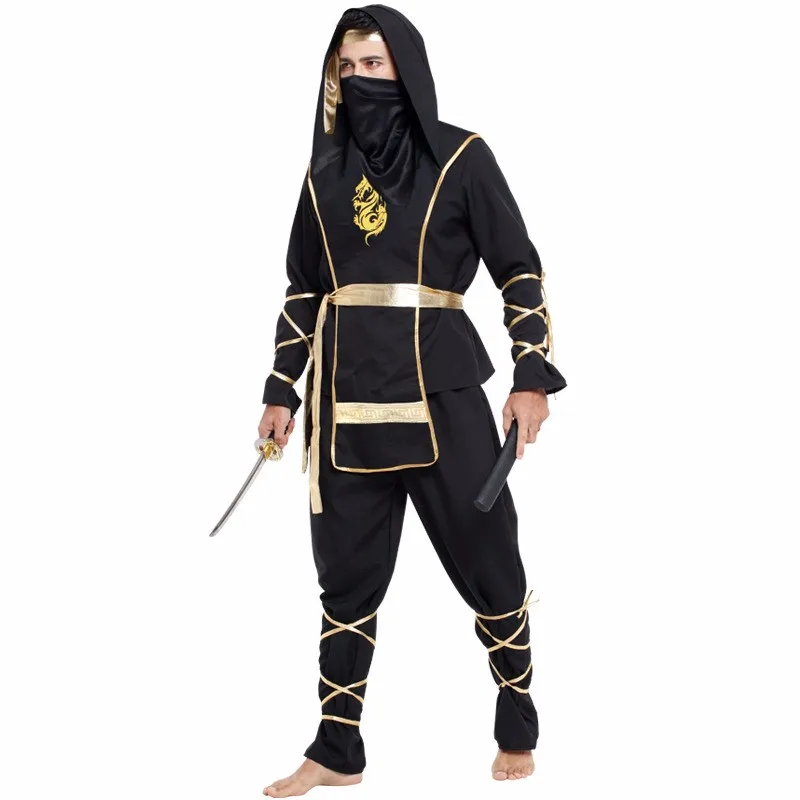 Orion Costumes White Ninja Samurai Warrior Martial Arts Fancy Dress Costume 