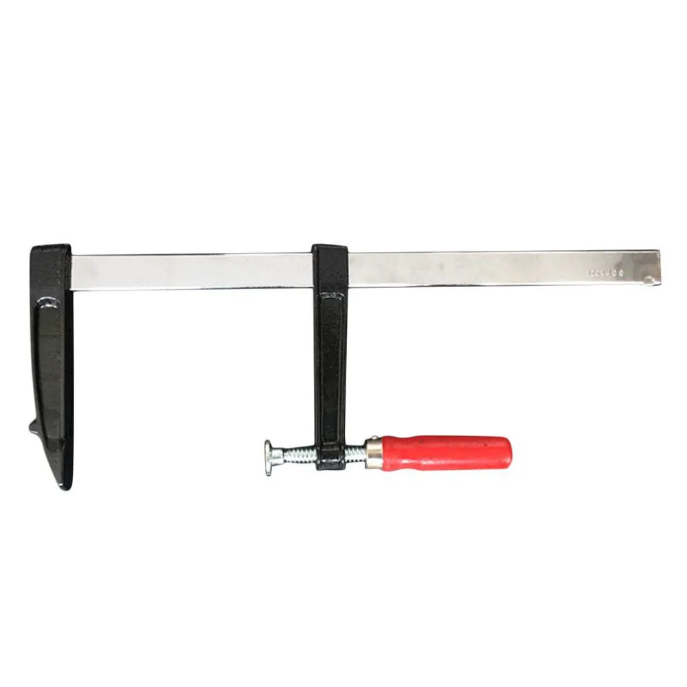 

2017 New Heavy Duty F Clamp Bar for Wood Woodworking High Strength Durability DIY Hand Tool Silver 4 Sizes