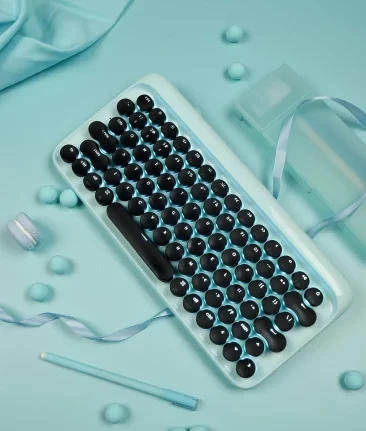  Xiaomi Lofree Dot Bluetooth mechanical keyboard Bluetooth 3.0 wireless connection Compatible with A
