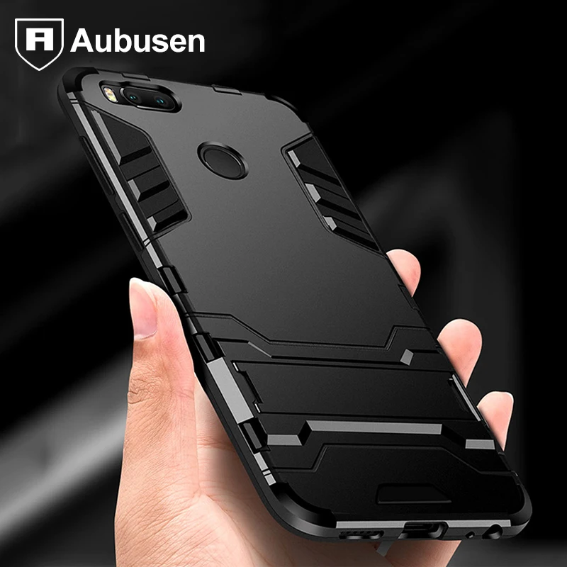 Для xiaomi mi A1 5x чехол Aubusen Гибридный противоударный жесткий Железный человек Броня
