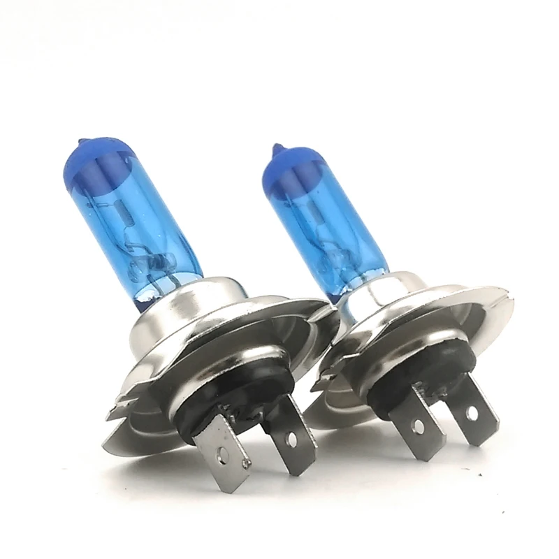 10 шт. H7 12V 55W 5000K автомобильные галогенные фары лампы ксеноновые супер легкие белый