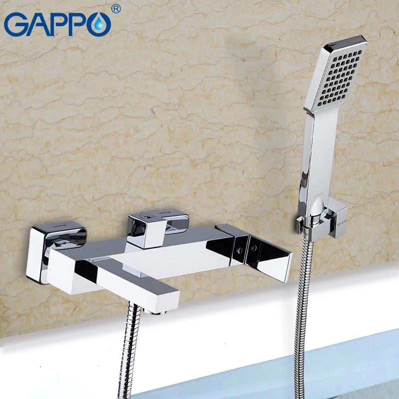 GAPPO حوض الحنفيات النحاس حنفية الحمام شلال صنبور حوض الصنابير الطابق الخيالة حمام حوض خلاط