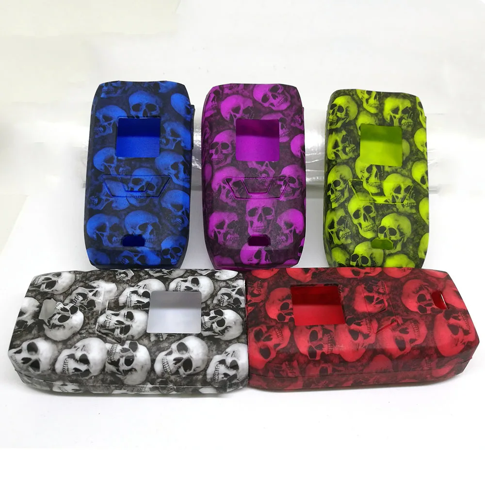 

1 pcs Design Skull Head Protective silicone case cover sleeve For Vaporesso Revenger 220 Kit Revenger 220 Protective Case