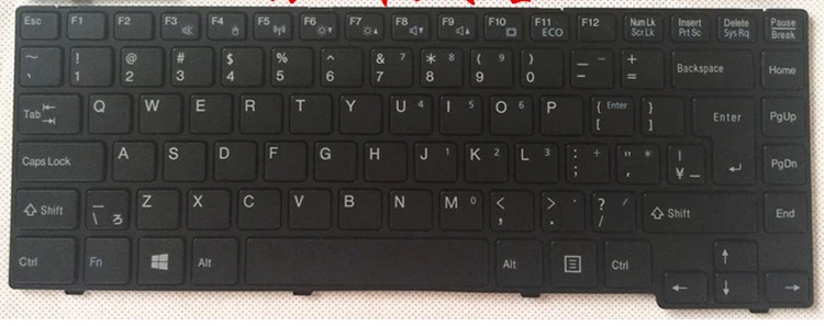 

News notebook laptop keyboard for Fujitsu Lifebook UH572 UH55 UH574 UH554 US UK layout