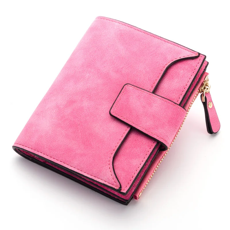 

Wallet Women Vintage Fashion Top Quality Small Wallet Leather Purse Female Money Bag Small Zipper Coin Pocket Brand Hot