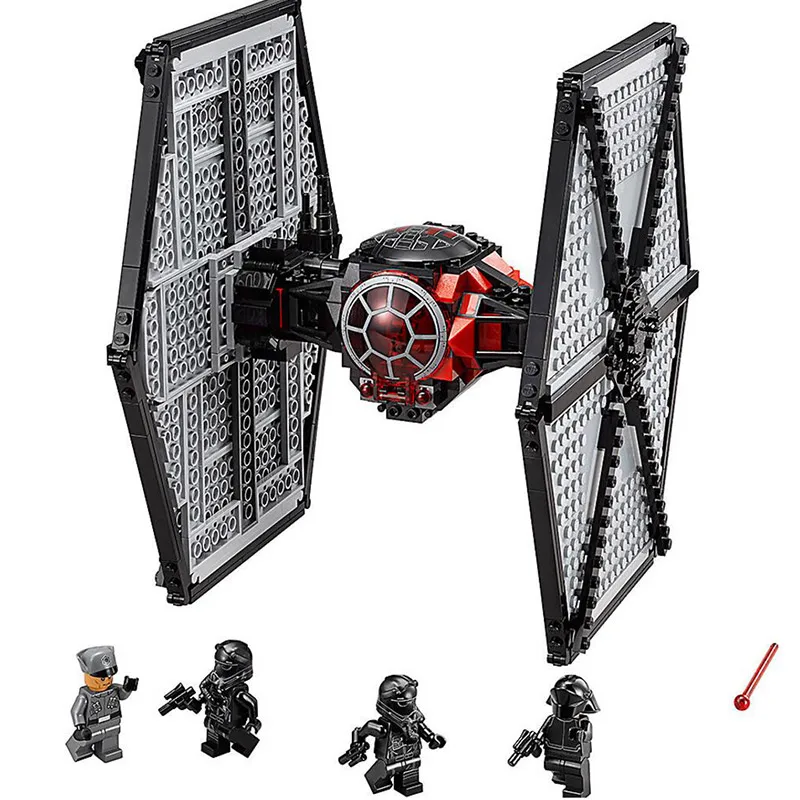 

Lepin 05005 Star wars Starfighter Series 75101 First Order Special Forces TIE fighter Building Blocks 562pcs Bricks Toys Gift
