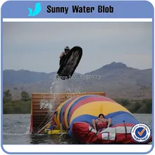 Быстрая 0.9 мм ПВХ брезент, 10x3 м, надувные водные капля, надувные BLOB прыжки