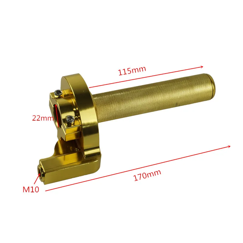 22 мм CNC алюминиевая рукоятка дроссельной заслонки Быстрый Твистер действие газа дроссельной заслонки CRF50 70 110 IRBIS 125 250 грязь питбайк мотоцикл