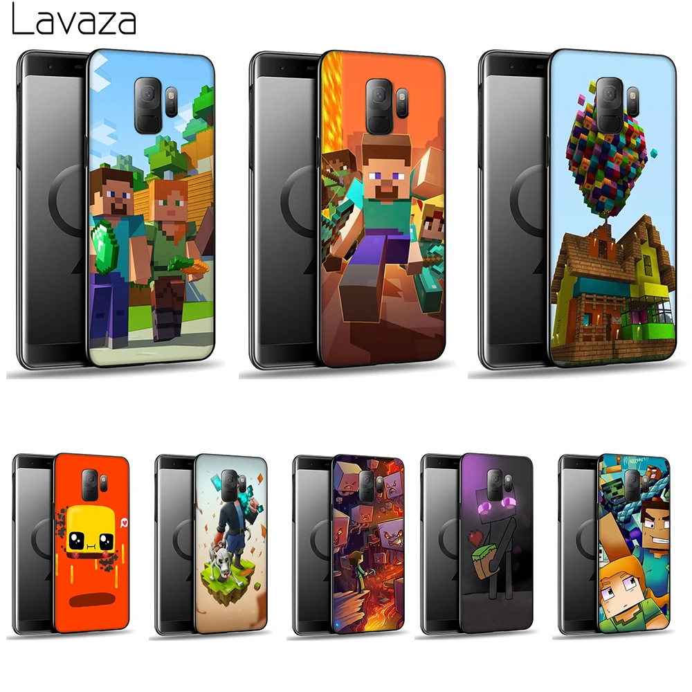 

Lavaza Minecraft Soft Case for Galaxy S6 S7 Edge S8 S9 S10 Plus S10e Note 8 9 A3 A5 2017 J6 A6 Plus A8 A9 2018