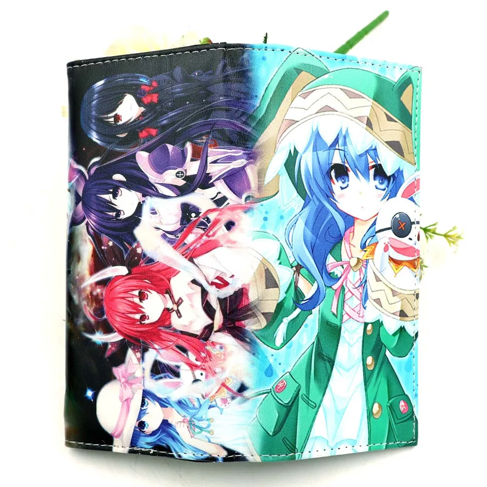 SAO Anime Sword Art Online Long Wallet Kirigaya Kazuto Synthetic Leather Purse - Цвет: DATE A LIVE-5