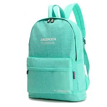 2015 Nouvelles Femmes Vente Chaude Limitée Zipper Sac À Dos Femme Kip Style Solide Couleur Mode Nylon Imperméable Sacs D’école Pour Les Adolescents