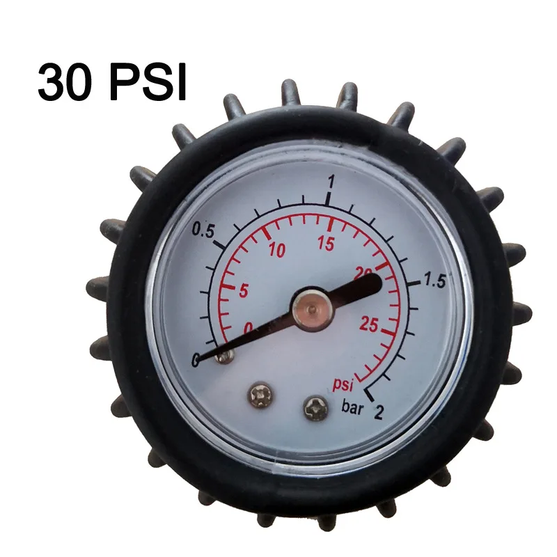 30 PSI barometer to measure inflatable boat dinghy air pressure indication with high pressure hand pump accessories kayaking (5)