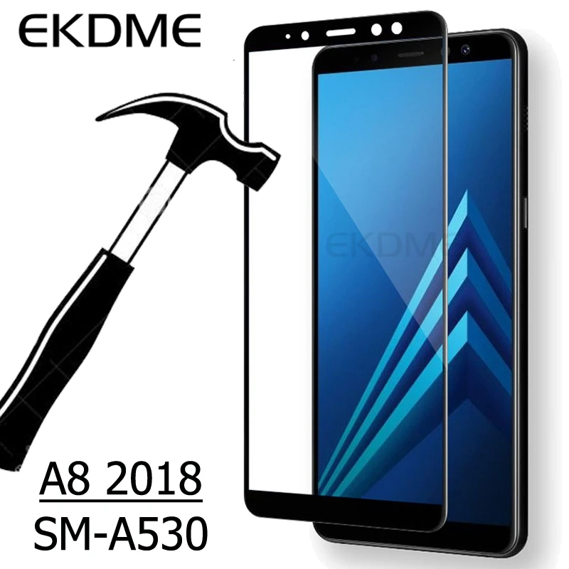 Закаленное стекло полное покрытие для samsung Galaxy A9 A9S A8 A9 Star Lite Защитная пленка для экрана для samsung A6 A8 Plus A7