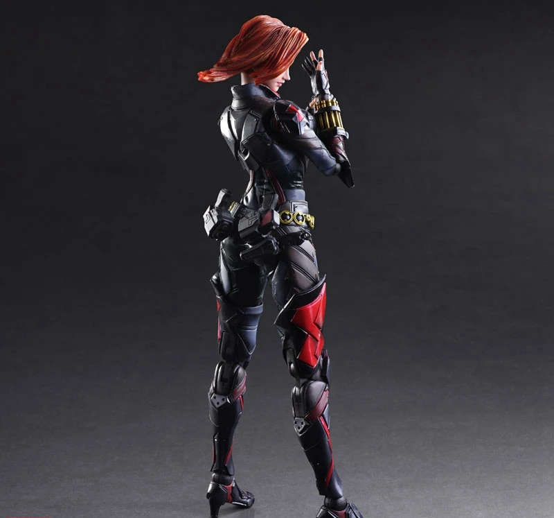 Играйте в искусство Kai Black Widow Super Hero Наташа Романова PA 27 см ПВХ фигурка кукла игрушки Детский подарок Brinquedos