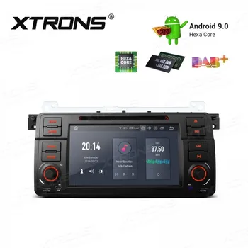 

7'' Radio Android 9.0 Hexa Core 4G+64G Car DVD Player GPS for BMW E46 Sedan / Rover 75 1999 2000 2001 2002 2003 2004 2005/MG ZT