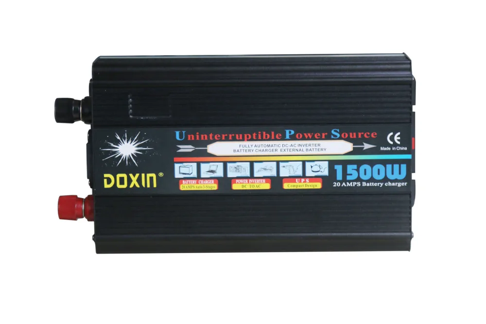 

1500W DC12V TO AC220V LCD display Modified Wave Power Inverter with UPS battery Charging function