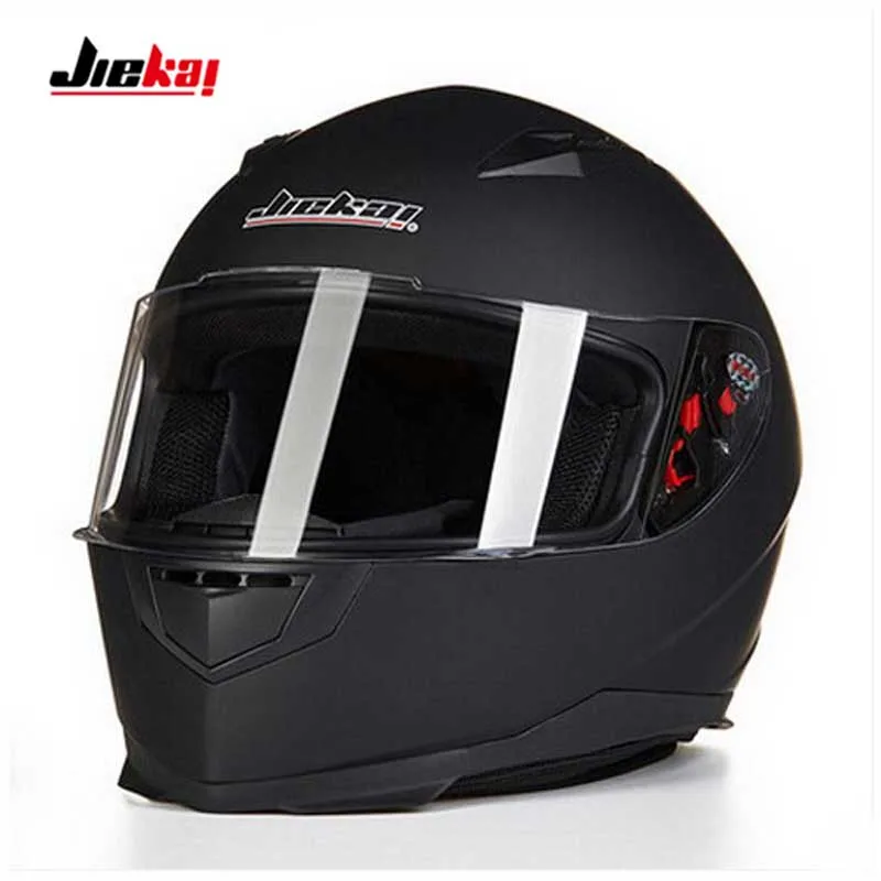 Fashion JIEKAI Full Face motorcycle helmet winter knight racing