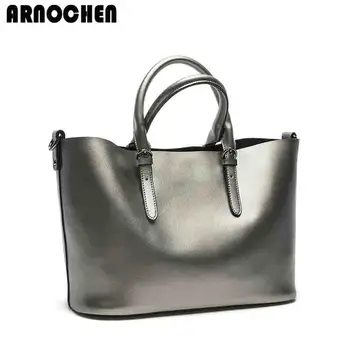 

Fashion Women Genuine Leather Bags Women Real Leather Handbag Large Shoulder Bags Luxury Handbags Women Bags Designer Sac WYQ068