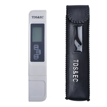 

New Arrival 3 In1 Function Conductivity Water Quality Measurement Tester Pen Tool TDS&EC Tester 0-5000ppm High Quality
