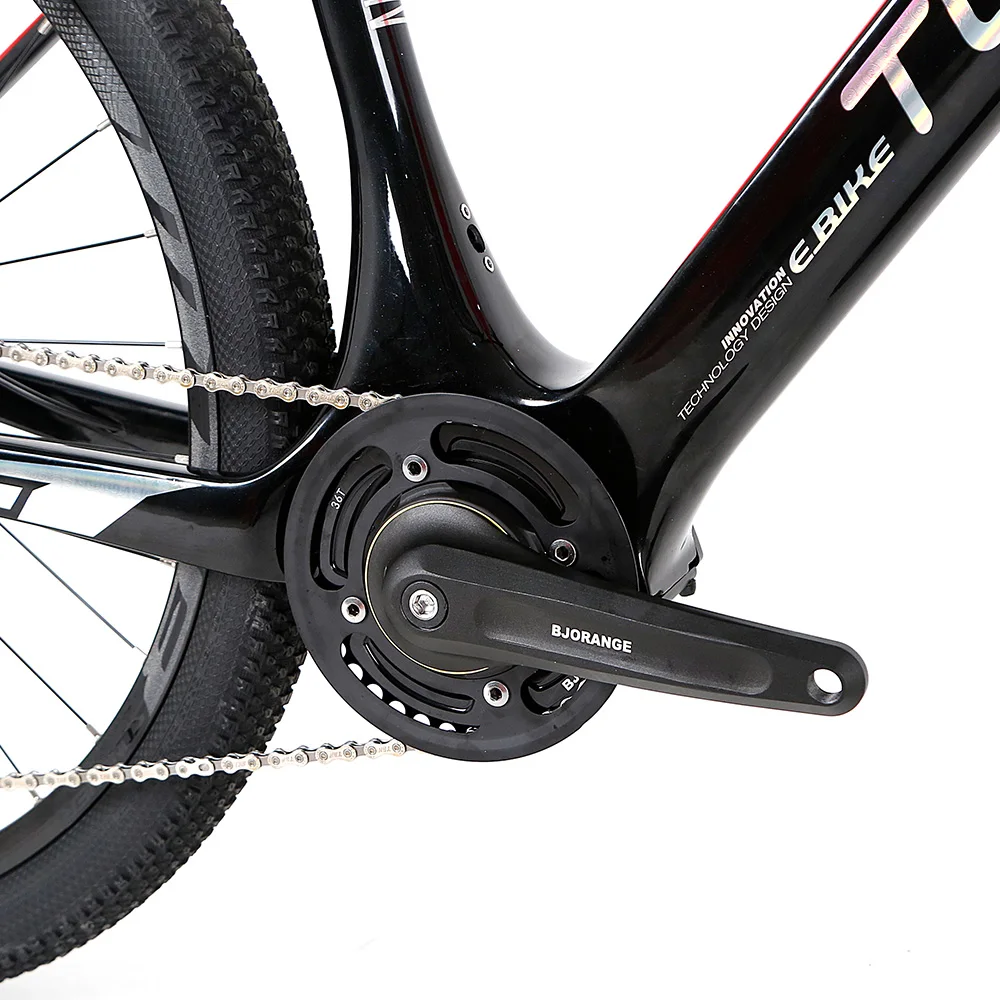 27.5inch carbon fiber Mountain electric bicycle disc brake 27.5*2.1 tires 11 speed electric bicycle E-Bike Power-Assisted