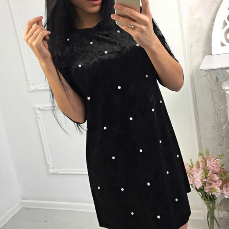 Модное бархатное платье; vestido de festa; Новинка года; повседневные женские платья трапециевидной формы; велюровое платье; милые вечерние платья; сезон весна