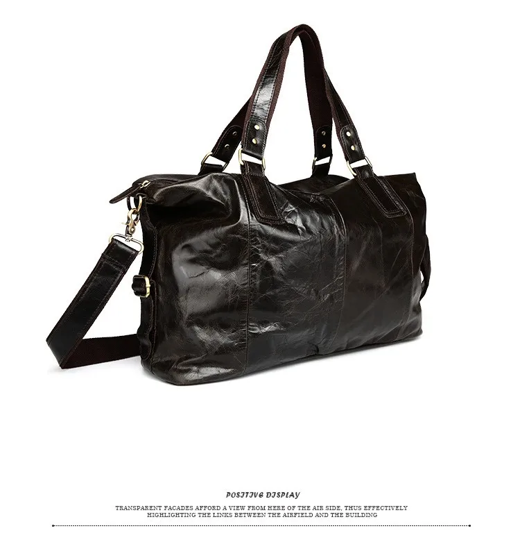 Aetooвинтажная Высококачественная Мужская Большая вместительная сумка-мессенджер из натуральной кожи, портфель, сумка для ноутбука
