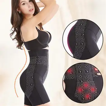 

Women Magnetic Body Shaping Pants Fat Burning Waist Hip Lift Shaper Underwear