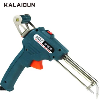 

KALAIDUN Automatic Send Tin Gun Electric Soldering Iron 220V110V 60W EUUS Plug Rework Station Desoldering Pump Welding Tool