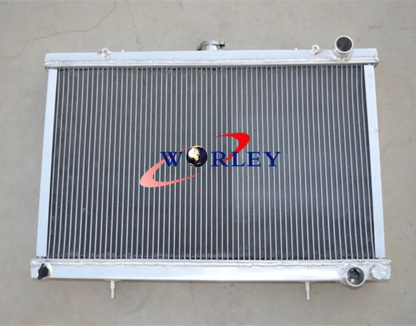 For 52 MM Aluminum Radiator For Nissan S13 CA18DET CA18 SUPER Cooling