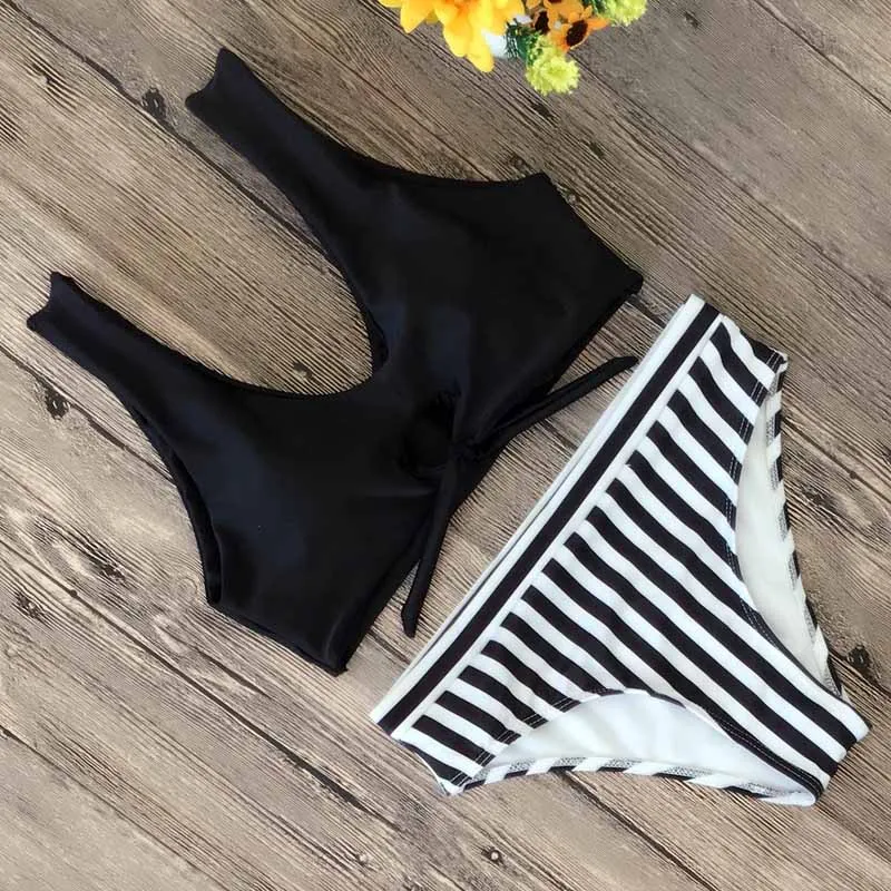 

TOKITIND 2018 Sexy White pink lovely Biquini Strappy String Swim Wear Bathing Suit Swimsuit Swimwear Women Brazilian Bikini set
