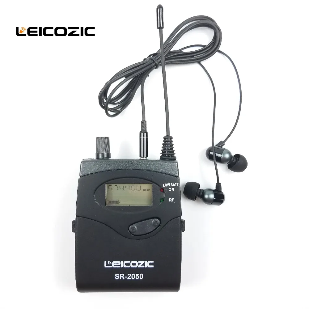 Leicosic приемники BK2050 SR2050 монитор IEM для систем мониторов и в ушах профессиональный