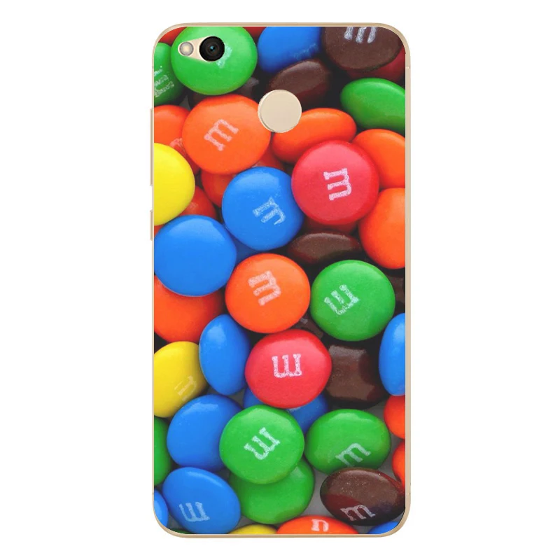 

For Xiaomi Redmi 4X Hongmi 4 x Phone Case Cute Colorful Soft TPU Silicone Phone protective Cover 0554
