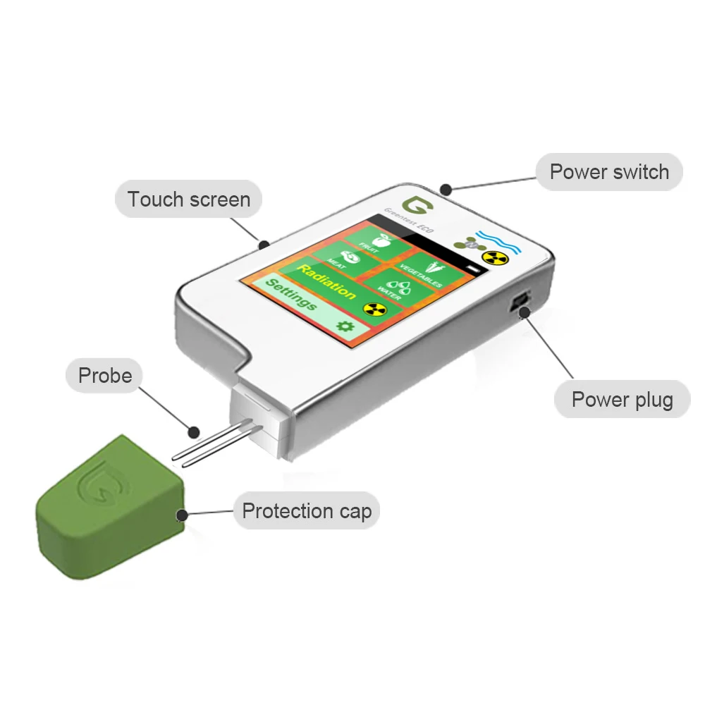Greentest ECO 5 Высокая точность считывания цифровой пищевой нитрат тестер фрукты