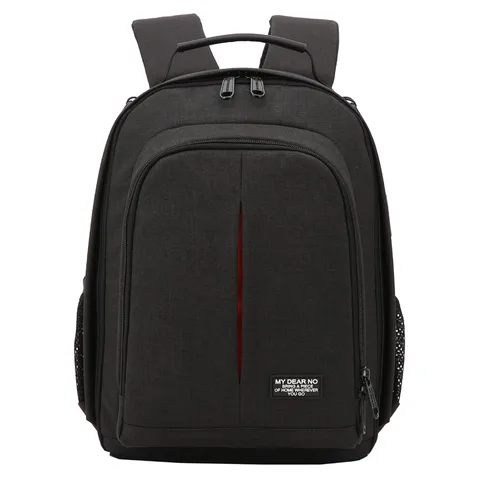 Impermeável com Capa de Chuva Case para Digital Foto Pequena Multi-funcional Mochila Câmera Macio Acolchoado Vídeo Ombros Tripé Slr