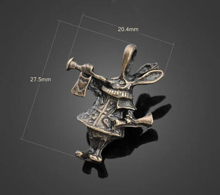

50pcs Antique Bronze Rabbit Sounded Charms Pendants -DIY Findings Necklace Bracelet Metal Fashion Accessories 27.5mm X 20.4mm