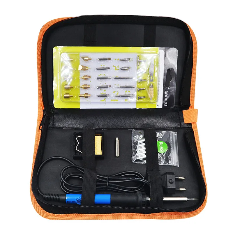 

37 Pcs/Set Electric Soldering Iron Engraving Tools for Wood Embossing Pyrography LKS99