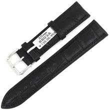 2015 High quality calfskin strap bamboo crocodile leather strap watch band accessories watches men correa pulseira, watch women