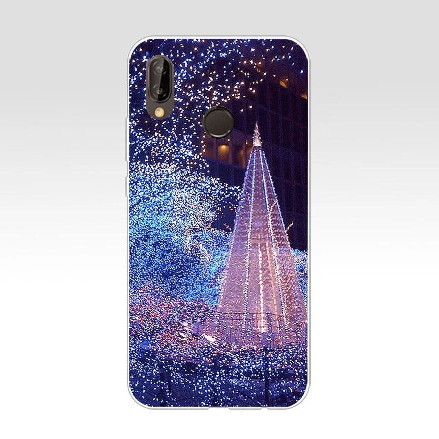 148WE the Christmas treeSoft силиконовый чехол из ТПУ для Honor 10 huawei p 20 30 lite y5 2018 p30 Pro mate